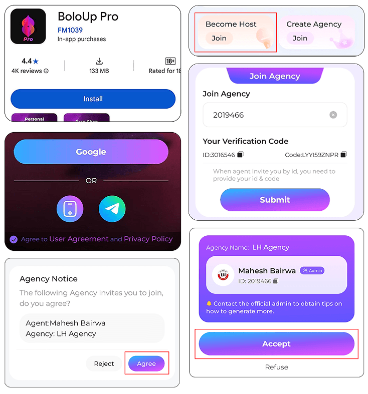 Host Registration